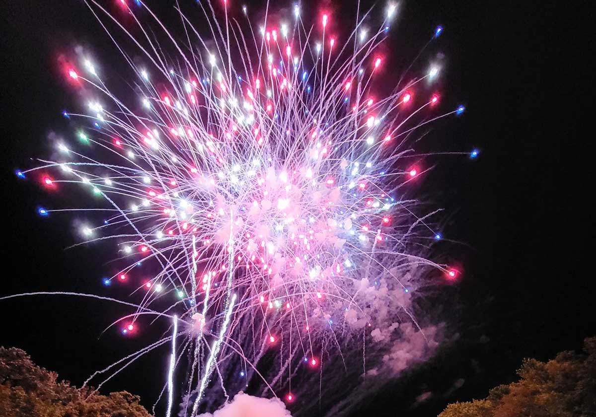 Third of July Fireworks at Twin Oaks
